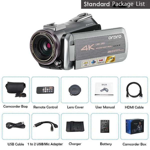 video camera real 4k wifi 64x digital zoom 30fps night vision camcorder ordro az50 for live broadcast
video camera real 4k wifi 64x digital zoom 30fps night vision camcorder ordro az50 for live broadcast