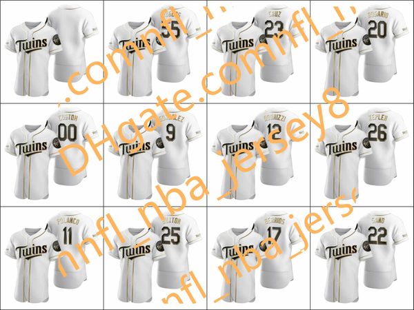 minnesota twins men #22 miguel sano 7 joe mauer 55 taylor rogers women youth white authentic golden edition custom jersey, Blue;black
minnesota twins men #22 miguel sano 7 joe mauer 55 taylor rogers women youth white authentic golden edition custom jersey, Blue;black