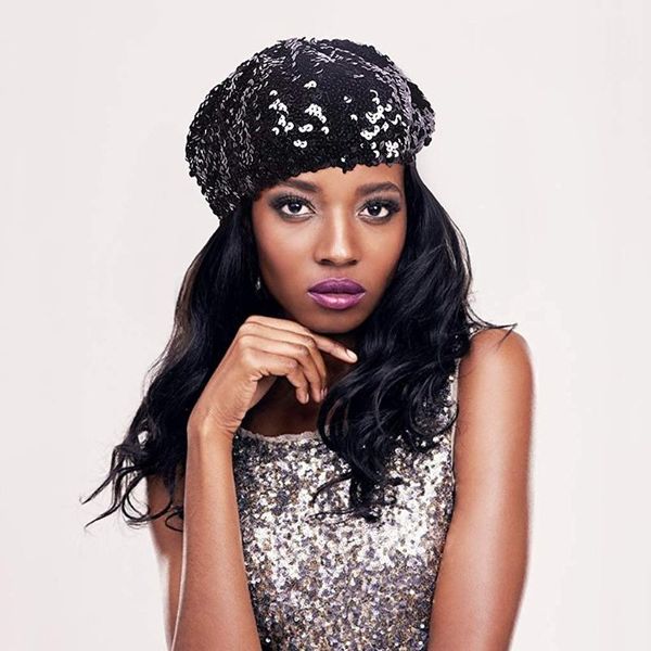 berets women's fashion fun sparkle sequins shimmer stretch beret beanie hat, Blue;gray
berets women's fashion fun sparkle sequins shimmer stretch beret beanie hat, Blue;gray