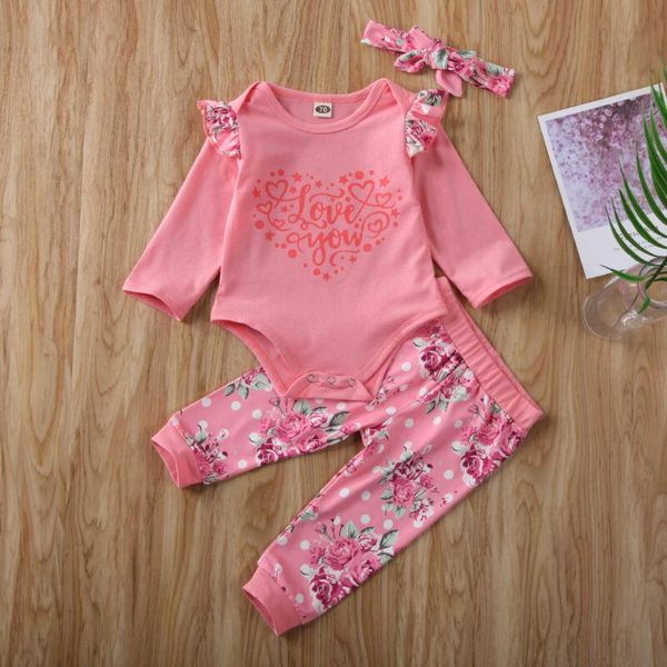 clothing sets born baby girls valentine's day outfits long sleeve love you romper bodysuit floral pant headband clothes set, White
clothing sets born baby girls valentine's day outfits long sleeve love you romper bodysuit floral pant headband clothes set, White