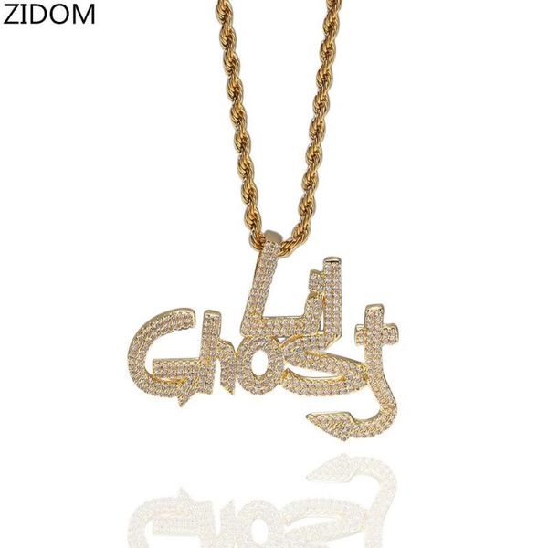 men hip hop iced out bling lil ghost pendant necklaces zircon hiphop fashion letters necklace fashion jewelry drop shipping, Silver
men hip hop iced out bling lil ghost pendant necklaces zircon hiphop fashion letters necklace fashion jewelry drop shipping, Silver