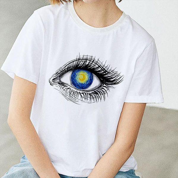 2021 new summer women t shirt the world in your eyes printed female tshirt harajuku streetwear t shirts ladies clothing tees, White
2021 new summer women t shirt the world in your eyes printed female tshirt harajuku streetwear t shirts ladies clothing tees, White