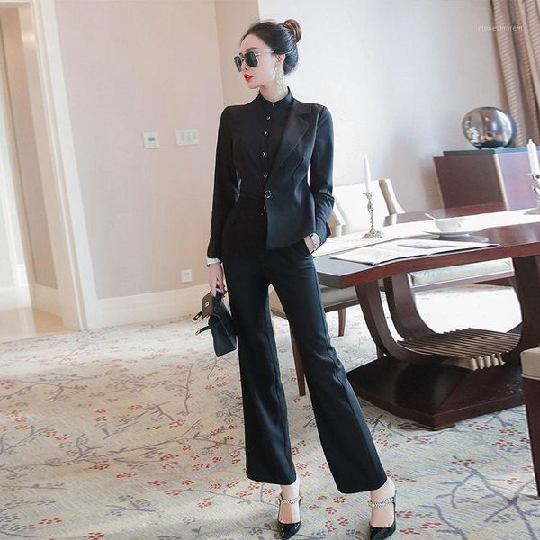 women's tracksuits women 2021 autumn winter elegant fashion suit female pants 2 piece set office lady outfits blouse and casual sets c4, Gray
women's tracksuits women 2021 autumn winter elegant fashion suit female pants 2 piece set office lady outfits blouse and casual sets c4, Gray
