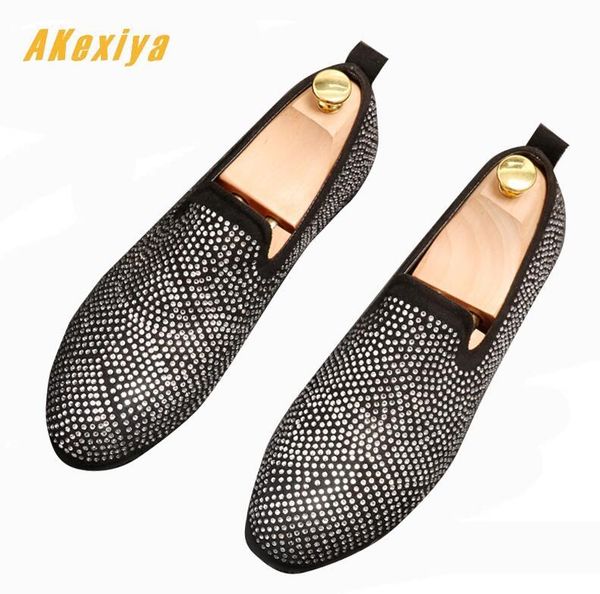 men pointed silver rhinestone oxfords flats shoes brand designer male homecoming dress wedding prom shoes zapatos hombre, Black
men pointed silver rhinestone oxfords flats shoes brand designer male homecoming dress wedding prom shoes zapatos hombre, Black
