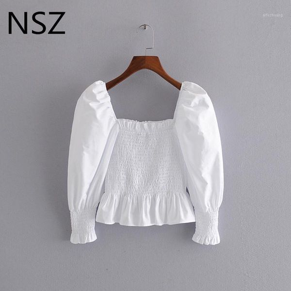 nsz women white cotton crop blouse elastic waist bustier shirt corset blouse peplum party ruffles blusa camisa1
nsz women white cotton crop blouse elastic waist bustier shirt corset blouse peplum party ruffles blusa camisa1
