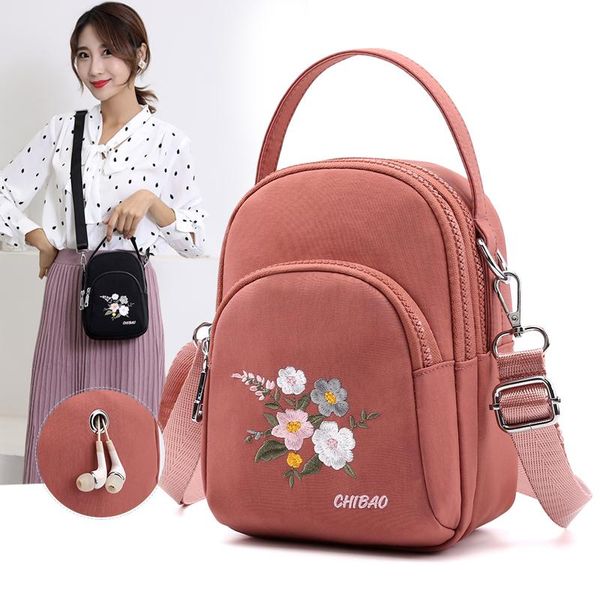 2020 new fashion women shoulder bags embroidery color frower lady simple casual style nylon cloth waterproof handbags xz-231
2020 new fashion women shoulder bags embroidery color frower lady simple casual style nylon cloth waterproof handbags xz-231