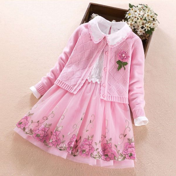 drs and autumn girls' children's 2020 two piece spring long sve sweater princs skirt suit, Blue
drs and autumn girls' children's 2020 two piece spring long sve sweater princs skirt suit, Blue