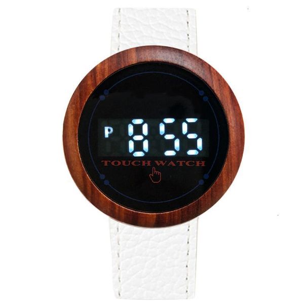 led digital display wooden men watches electronic genuine leather wood watch touch screen mens creative timepiece, Silver
led digital display wooden men watches electronic genuine leather wood watch touch screen mens creative timepiece, Silver
