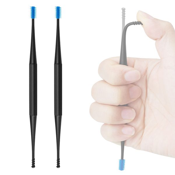2x soft earpick с двойной головкой спираль ear wax кюретки remover уха ложка очиститель
2x soft earpick с двойной головкой спираль ear wax кюретки remover уха ложка очиститель