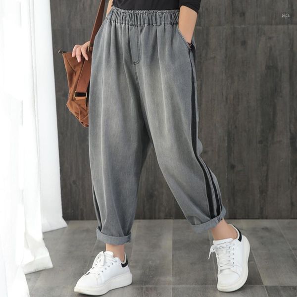 women loose oversized jeans joggers denim baggy pants side stripes bleached retro vintage az201117311, Blue
women loose oversized jeans joggers denim baggy pants side stripes bleached retro vintage az201117311, Blue