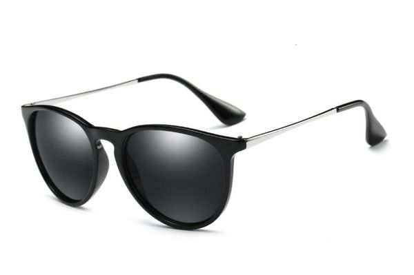 designer new fashion erika sunglasses men women designer classic sun glasses round lunettes gafas 25a8 with case, White;black
designer new fashion erika sunglasses men women designer classic sun glasses round lunettes gafas 25a8 with case, White;black