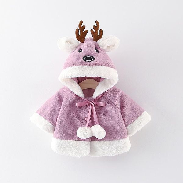 dulce amor girls christmas coat cloak winter baby girls christmas elk hooded outerwear with ball baby kid warm new year clothing, Blue;gray
dulce amor girls christmas coat cloak winter baby girls christmas elk hooded outerwear with ball baby kid warm new year clothing, Blue;gray