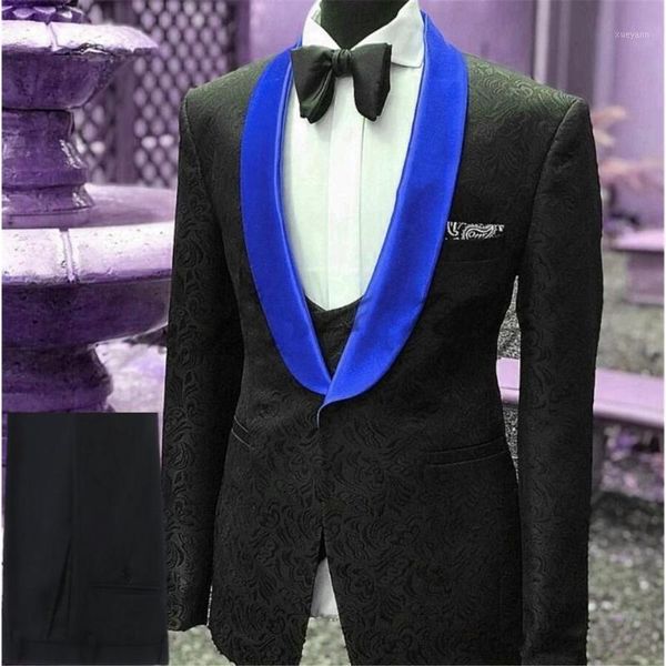 men suits shawl lapel man pattern black groom tuxedos wedding groomsman 3 pieces (jacket+pants+vest) e3881, White;black
men suits shawl lapel man pattern black groom tuxedos wedding groomsman 3 pieces (jacket+pants+vest) e3881, White;black