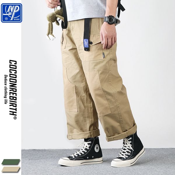 np men's 20 new loose wide leg overallscontrast color splicing overalls pants casual pantscasual pantsfashion brand straight tube pants, Blue
np men's 20 new loose wide leg overallscontrast color splicing overalls pants casual pantscasual pantsfashion brand straight tube pants, Blue