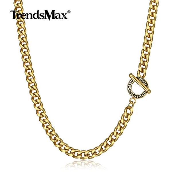 6mm men's cuban curb cable link chain necklace for men women gold toggle clasp stainless steel necklace tns00704, Silver
6mm men's cuban curb cable link chain necklace for men women gold toggle clasp stainless steel necklace tns00704, Silver