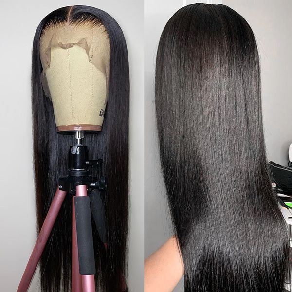 large lace front synthetic wig for black women natural blakc colored hair heat ressistant fiber cosplay wigs silky straight, Black;brown
large lace front synthetic wig for black women natural blakc colored hair heat ressistant fiber cosplay wigs silky straight, Black;brown