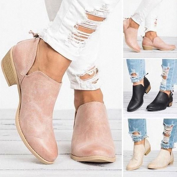 autumn women shoes retro high heel ankle boots female block mid heels casual botas mujer booties feminina #dz43, Black
autumn women shoes retro high heel ankle boots female block mid heels casual botas mujer booties feminina #dz43, Black