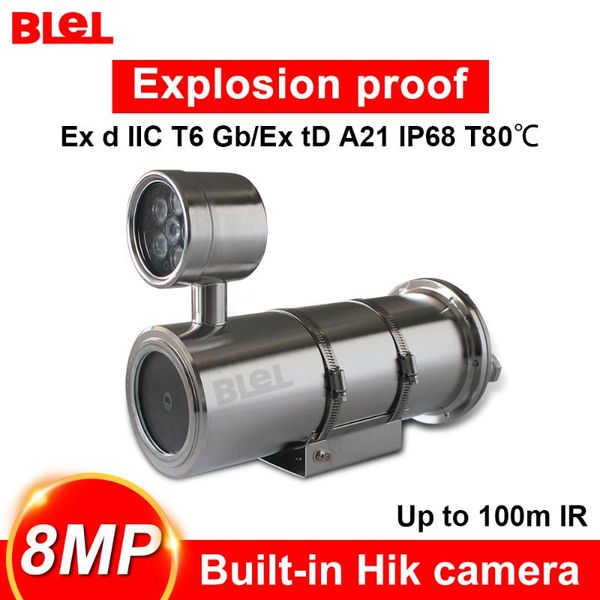 hikvision blel 4k explosion-proof ip camera poe 8mp outdoor security cctv camera p2p 100m ir 304 stainless hik-connect
hikvision blel 4k explosion-proof ip camera poe 8mp outdoor security cctv camera p2p 100m ir 304 stainless hik-connect