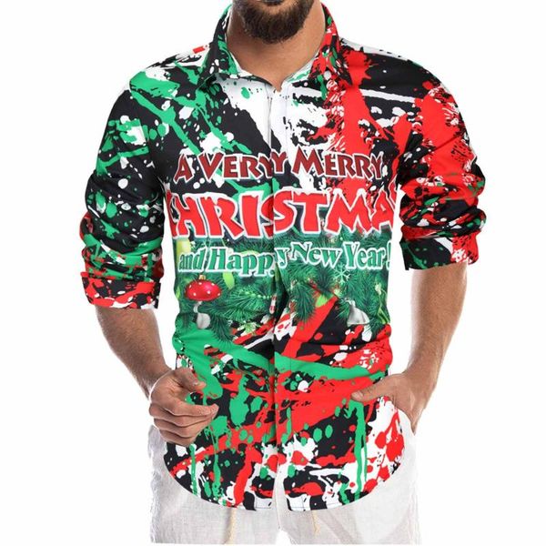 men's casual shirts christmas for men snowflakes santa candy printed blouse black shirt homme camisas fake two pieces, White;black
men's casual shirts christmas for men snowflakes santa candy printed blouse black shirt homme camisas fake two pieces, White;black