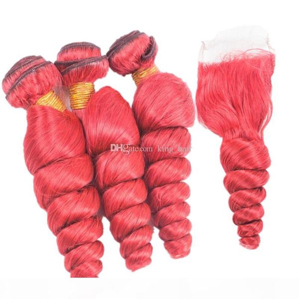 colored ruby red loose wave hair weft with closure brazilian virgin hair weaves extension loose curly hair with closure, Black;brown
colored ruby red loose wave hair weft with closure brazilian virgin hair weaves extension loose curly hair with closure, Black;brown