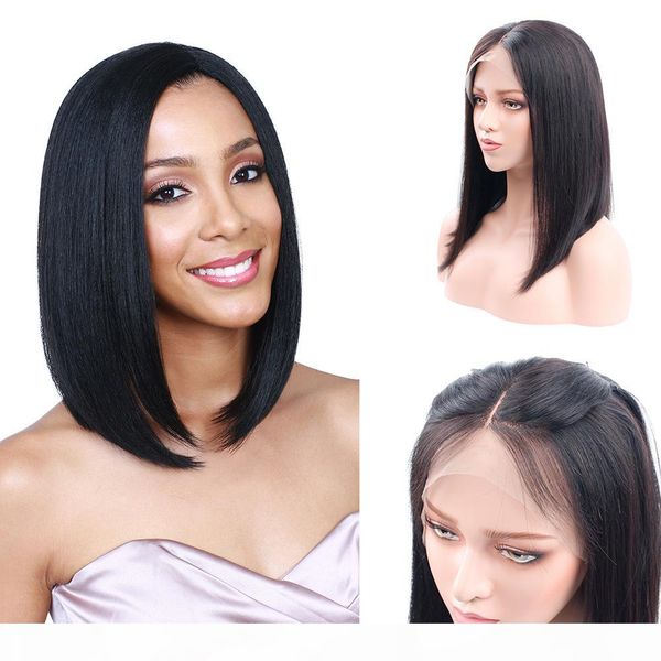short bob wigs brazilian virgin hair straight lace front human hair wigs for black women swiss lace frontal wig hc hair, Black;brown
short bob wigs brazilian virgin hair straight lace front human hair wigs for black women swiss lace frontal wig hc hair, Black;brown