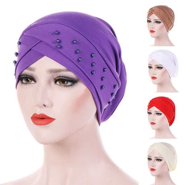 women beads turban hat muslim islamic jersey chemo cap ladies stretch head wrap head scarf arab cover beanie bonnet headscarf, Blue;gray
women beads turban hat muslim islamic jersey chemo cap ladies stretch head wrap head scarf arab cover beanie bonnet headscarf, Blue;gray
