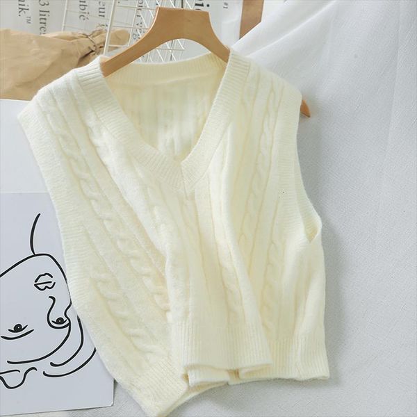 2021 winter women knitted outerwear vest v neck pullovers female sleeveless spiral pattern sweater for women velvet vest, White;black
2021 winter women knitted outerwear vest v neck pullovers female sleeveless spiral pattern sweater for women velvet vest, White;black