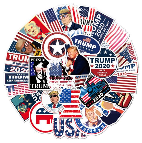 50 pcs trump 2020 us president donald american flag stickers for hydroflask water bottle waterproof lapnotebook skin
50 pcs trump 2020 us president donald american flag stickers for hydroflask water bottle waterproof lapnotebook skin