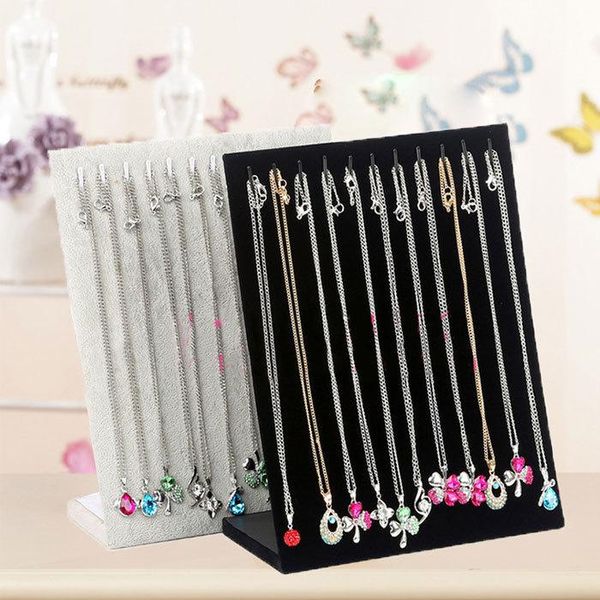 17 hooks velvet jewelry organizer holder storage board bracelet necklace pendant display stand rack jewelry display case, Pink;blue
17 hooks velvet jewelry organizer holder storage board bracelet necklace pendant display stand rack jewelry display case, Pink;blue