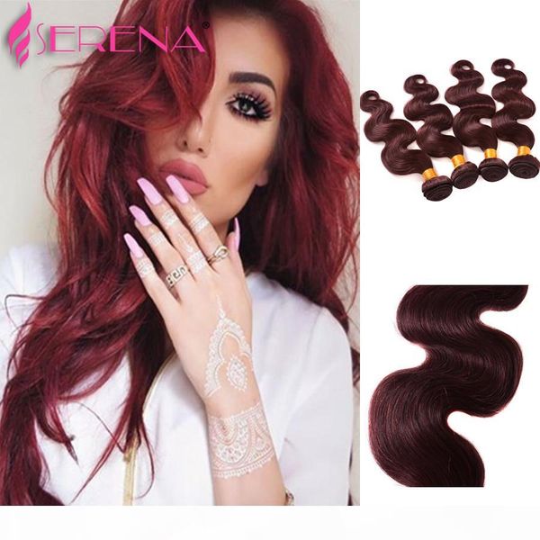 new popular brazilian virgin hair body wave hair extensions color 99j human hair weft weaving burgundy 4 bundles per pack 10inch-30inch, Black
new popular brazilian virgin hair body wave hair extensions color 99j human hair weft weaving burgundy 4 bundles per pack 10inch-30inch, Black