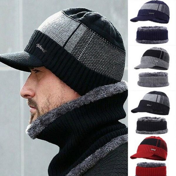 men's knitted hat scarf autumn and winter plus velvet warm knitted hat thick warm shawl plush casual scarves shawls set, Blue;black
men's knitted hat scarf autumn and winter plus velvet warm knitted hat thick warm shawl plush casual scarves shawls set, Blue;black