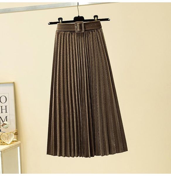 skirts 2021 vintage woman high waist corduroy women a-line pleated solid slim mujer faldas femme jupes streetwear, Black
skirts 2021 vintage woman high waist corduroy women a-line pleated solid slim mujer faldas femme jupes streetwear, Black