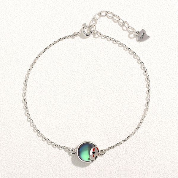 rxwpd qianyuqianxun s925 sterling silver design faceless man браслет женский корейский браслет подарок небольшие прозрачные аксессуары издан, Golden;silver
rxwpd qianyuqianxun s925 sterling silver design faceless man браслет женский корейский браслет подарок небольшие прозрачные аксессуары издан, Golden;silver