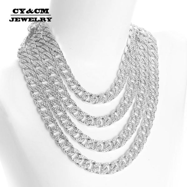 13mm мужские hip hop полный стразы iced out майами снаряженная кубинский цепи ожерелье золото серебро цвет bling ожерелье для мужчин ювелирн, Silver
13mm мужские hip hop полный стразы iced out майами снаряженная кубинский цепи ожерелье золото серебро цвет bling ожерелье для мужчин ювелирн, Silver