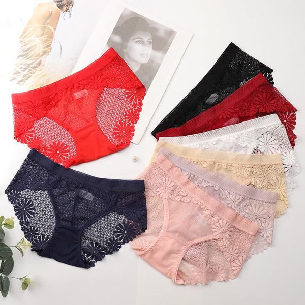 women's panties fashion cotton panty briefs lace women underwear ice silk hollow out lingerie underpants, Black;pink
women's panties fashion cotton panty briefs lace women underwear ice silk hollow out lingerie underpants, Black;pink