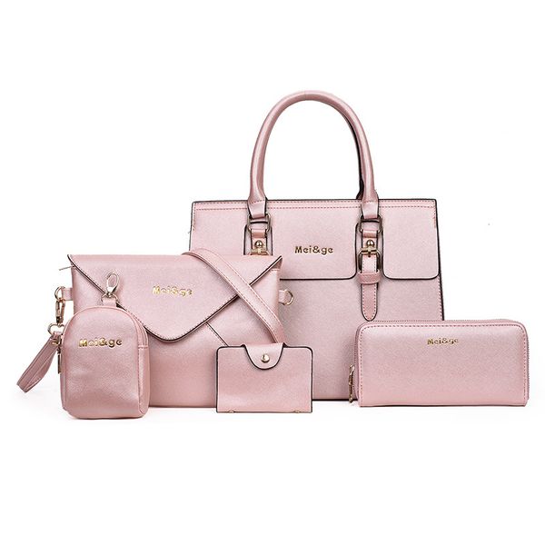 2020 new fashion one-shoulder crossbody hand cross pattern mother bag five-piece women bag
2020 new fashion one-shoulder crossbody hand cross pattern mother bag five-piece women bag