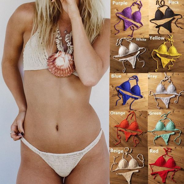 handmade women's swimwear crochet bikini set knitted beach brazilian swimsuit bathing suit1, White;black
handmade women's swimwear crochet bikini set knitted beach brazilian swimsuit bathing suit1, White;black