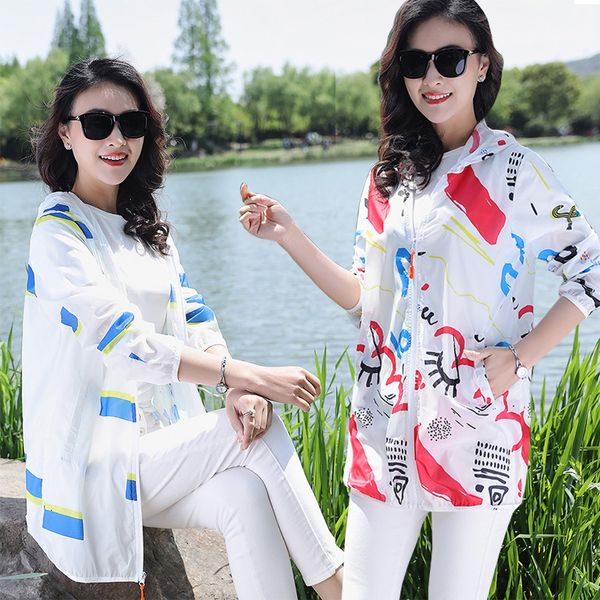 2021 new summer solar protection shirt of the women fashion with hood printing sun orotection spring clothing outdoors sports 05kq, Black;brown
2021 new summer solar protection shirt of the women fashion with hood printing sun orotection spring clothing outdoors sports 05kq, Black;brown