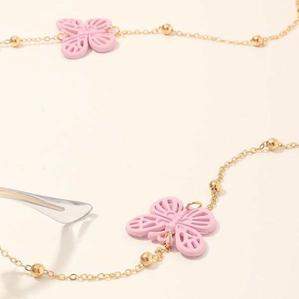 2020 simple pink hollow butterfly eyeglasses chain fashion metal bead chain sunglasses chain glasses accessories h jllvzz
2020 simple pink hollow butterfly eyeglasses chain fashion metal bead chain sunglasses chain glasses accessories h jllvzz