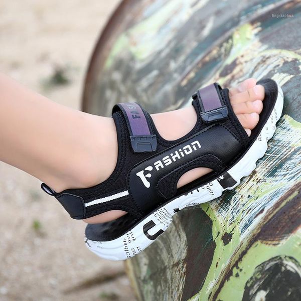 2020 new summer soft non-slip genuine leather shoes kids sandals children boys comfortable child school beach sandalia1, Black;red
2020 new summer soft non-slip genuine leather shoes kids sandals children boys comfortable child school beach sandalia1, Black;red