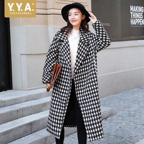 осень зима женщины классический plaid длинные пальто сыпучие fit vintage black white шерстяная смесь шинель ветровка женский trench, Tan;black
осень зима женщины классический plaid длинные пальто сыпучие fit vintage black white шерстяная смесь шинель ветровка женский trench, Tan;black