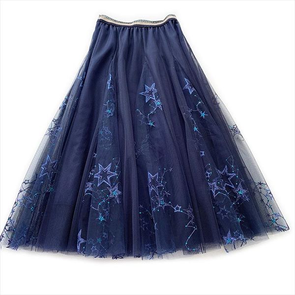 chic embroidery midi tulle skirt women star embroidered spring summer skirts elastic high waist mesh tutu skirt jupe femme black
chic embroidery midi tulle skirt women star embroidered spring summer skirts elastic high waist mesh tutu skirt jupe femme black