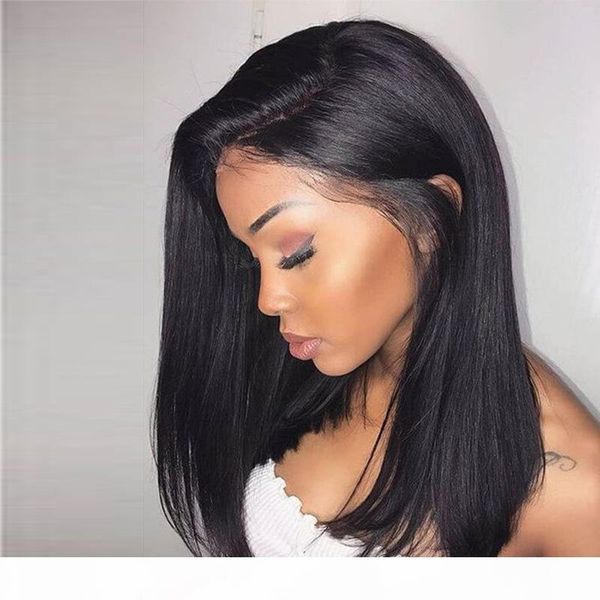 long bob human hair lace front wigs baby hair side part virgin peruvian glueless preplucked full lace short bob wig for black woman, Black;brown
long bob human hair lace front wigs baby hair side part virgin peruvian glueless preplucked full lace short bob wig for black woman, Black;brown