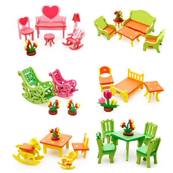 6 styles wooden 3d furniture toys kids simulation furniture toy play house assembly furniture toys
6 styles wooden 3d furniture toys kids simulation furniture toy play house assembly furniture toys