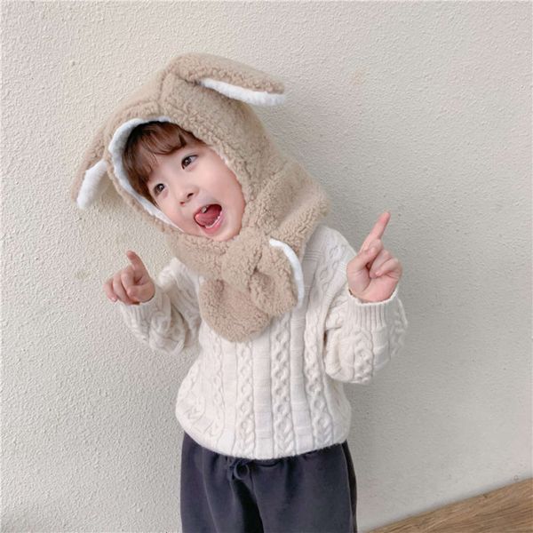 autumn winter children's cashmere rabbit korean ear boys and girls' scarf cartoon one cap baby warm hat, Red;brown
autumn winter children's cashmere rabbit korean ear boys and girls' scarf cartoon one cap baby warm hat, Red;brown