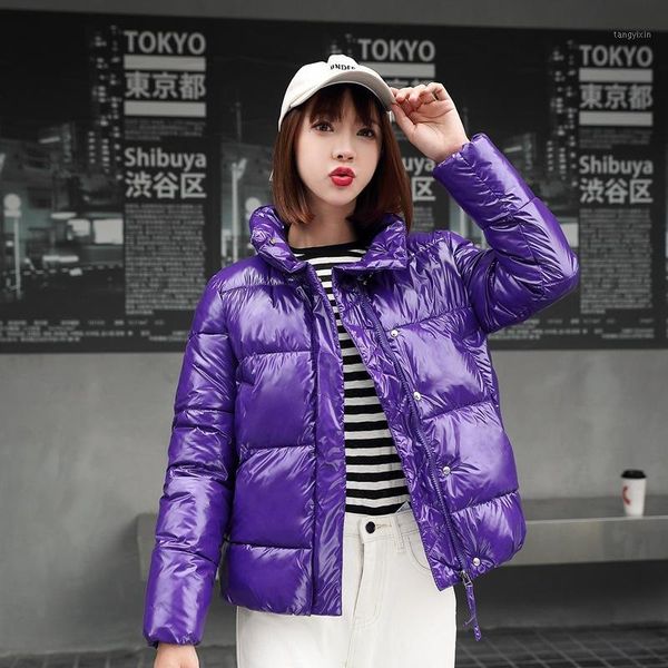 short glossy parka womens jackets women winter jacket cotton padded warm thicken stand collar ladies short coats1, Black
short glossy parka womens jackets women winter jacket cotton padded warm thicken stand collar ladies short coats1, Black
