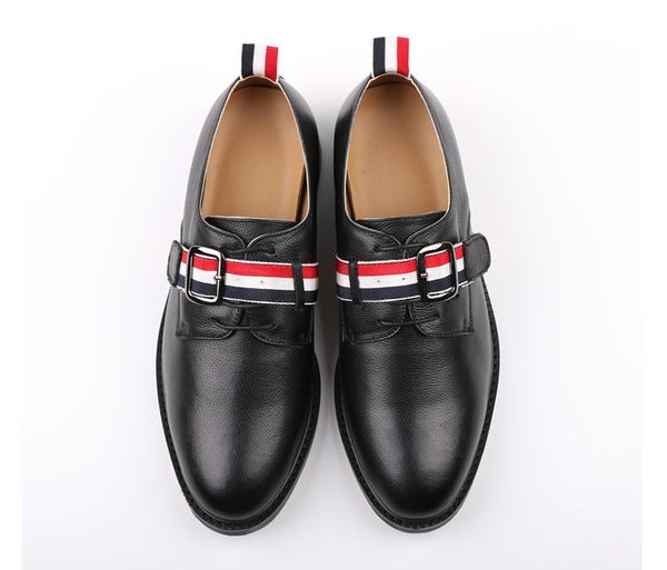 genuine leather men round toe handmade gingham lace up sttripe band handmade england style dress shoes men casual leather shoes, Black
genuine leather men round toe handmade gingham lace up sttripe band handmade england style dress shoes men casual leather shoes, Black