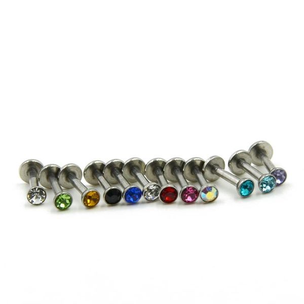 40 pcs internal thread 16g steel labret monroe stud lip tragus cartilage helix stud rings earring piercing with 2mm,m cz gem q jllnac, Silver
40 pcs internal thread 16g steel labret monroe stud lip tragus cartilage helix stud rings earring piercing with 2mm,m cz gem q jllnac, Silver