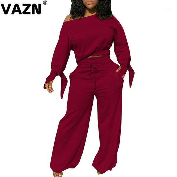 vazn 2020 autumn high-end sweet young formal solid high waist full sleeve wide leg long pants women 2 pieces set1, Gray
vazn 2020 autumn high-end sweet young formal solid high waist full sleeve wide leg long pants women 2 pieces set1, Gray
