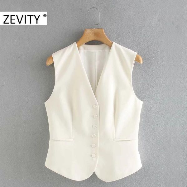 women's vests zevity women fashion solid color single breasted vest jacket office ladies sleeveless casual slim waistcoat business ct5, Black;white
women's vests zevity women fashion solid color single breasted vest jacket office ladies sleeveless casual slim waistcoat business ct5, Black;white